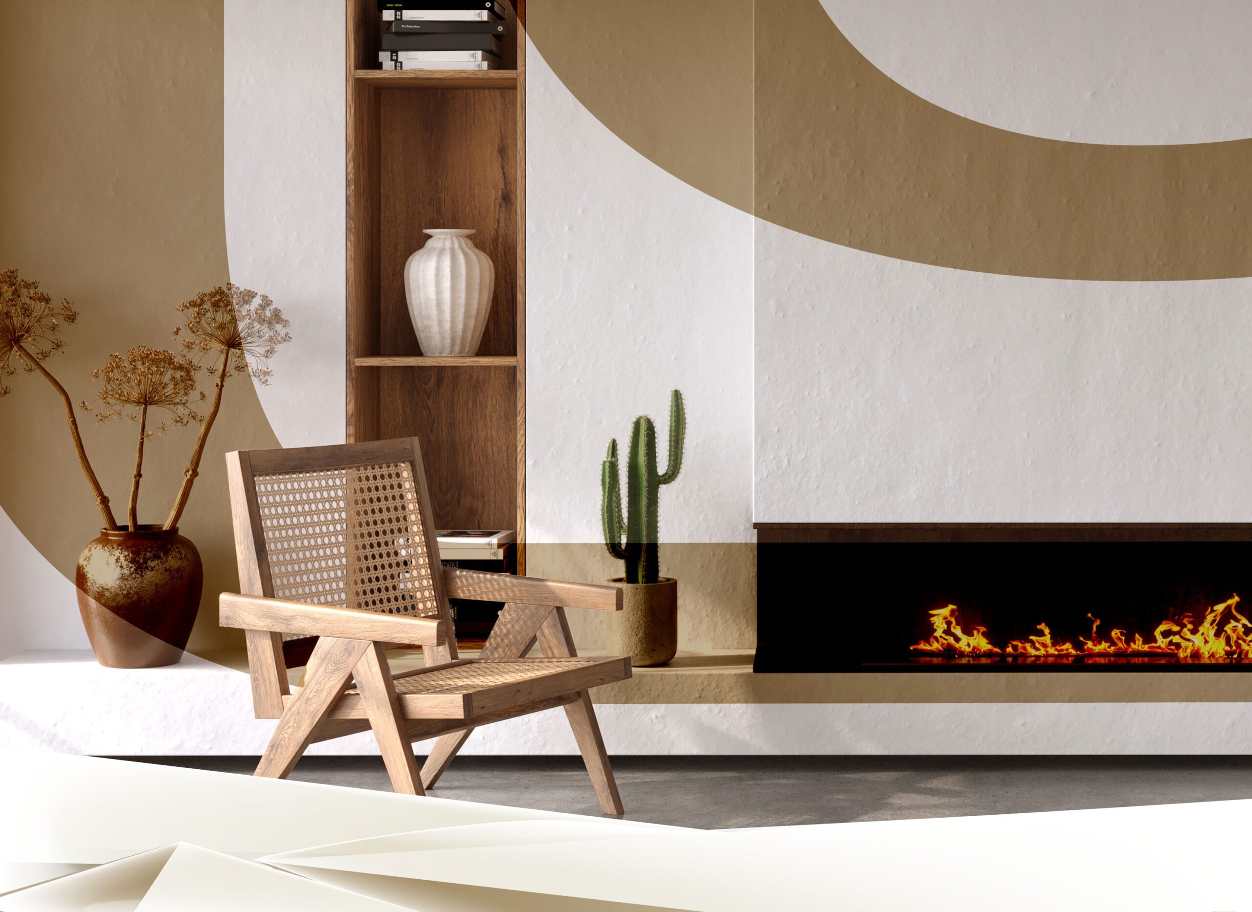 Out with the old and in with the new: a guide to updating an old-fashioned living room