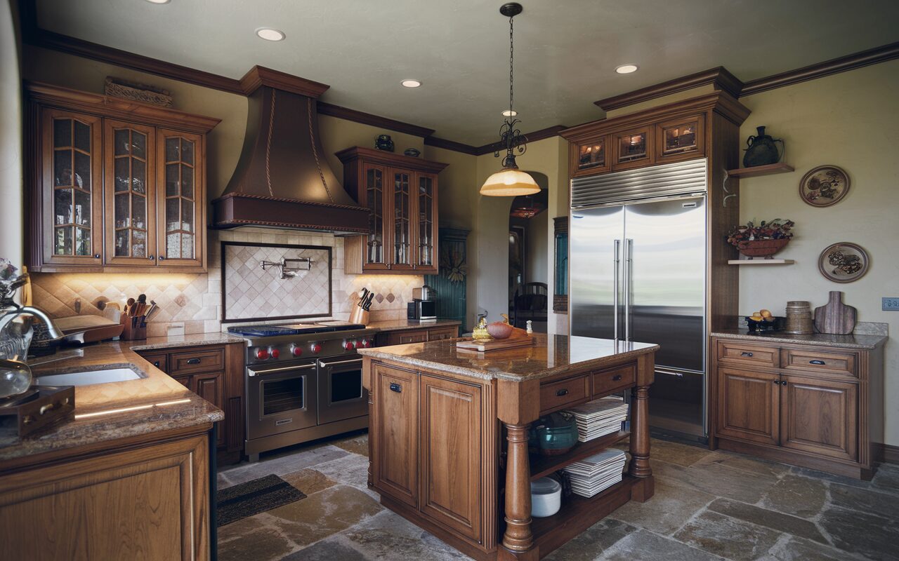 where to place recessed lights in kitchen