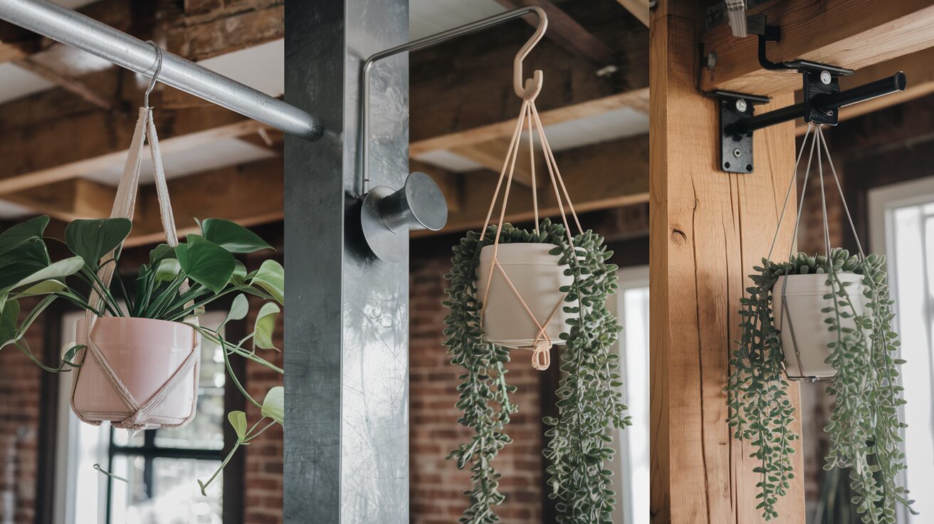 How to Hang Plants Without Drilling